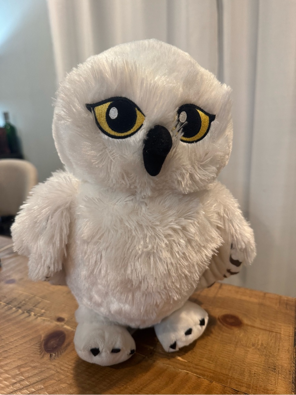 Build A Bear Harry Potter Hedwig Snowy Owl Plush 12” White BABW